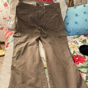 LL Bean khaki cargo pants